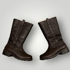 SANTANA Canada Shearling Boots Sz 8 Brown